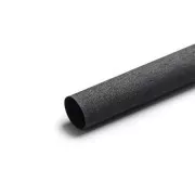 EURO STRAWS - Natürlicher Mineralstrohhalm Shakey 8x150mm, Holzkohle Schwarz, 200Stück