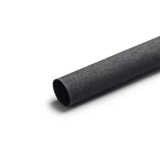 EURO STRAWS - Natürlicher Mineralstrohhalm Shakey 8x150mm, Holzkohle Schwarz, 200Stück