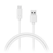 CONNECT IT Wirez USB C (Typ C) - USB, Stromfluss bis zu 3A !, weiß, 2 m