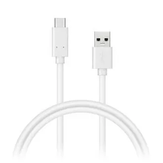 CONNECT IT Wirez USB C (Typ C) - USB, Stromfluss bis zu 3A !, weiß, 2 m CONNECT IT Wirez USB C (Typ C) - USB, Stromfluss bis zu 3A !, weiß, 2 m