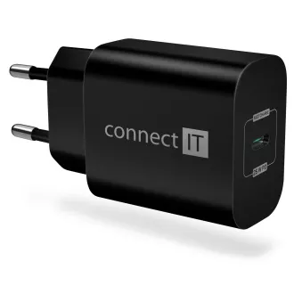 CONNECT IT Voyager2 Ladeadapter 1×USB-C, 25W PD, SCHWARZ CONNECT IT Voyager2 Ladeadapter 1×USB-C, 25W PD, SCHWARZ