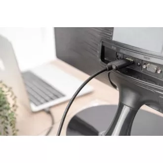 Digitus USB-C auf HDMI Kabeladapter, 1,8 m 4K/30 Hz, schwarz, Metallhülle Digitus USB-C auf HDMI Kabeladapter, 1,8 m 4K/30 Hz, schwarz, Metallhülle