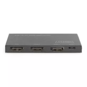 Digitus Ultra Thin HDMI Splitter, 1x2, 4K/60Hz HDR, HDCP 2.2, 18 Gbps, Micro USB powered Digitus Ultra Thin HDMI Splitter, 1x2, 4K/60Hz HDR, HDCP 2.2, 18 Gbps, Micro USB powered