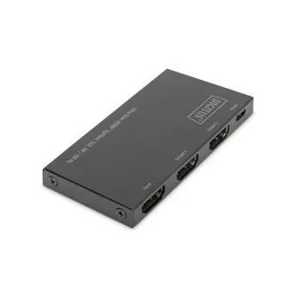 Digitus Ultra Thin HDMI Splitter, 1x2, 4K/60Hz HDR, HDCP 2.2, 18 Gbps, Micro USB powered Digitus Ultra Thin HDMI Splitter, 1x2, 4K/60Hz HDR, HDCP 2.2, 18 Gbps, Micro USB powered