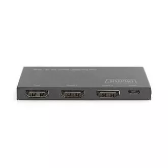 Digitus Ultra Thin HDMI Splitter, 1x2, 4K/60Hz HDR, HDCP 2.2, 18 Gbps, Micro USB powered Digitus Ultra Thin HDMI Splitter, 1x2, 4K/60Hz HDR, HDCP 2.2, 18 Gbps, Micro USB powered