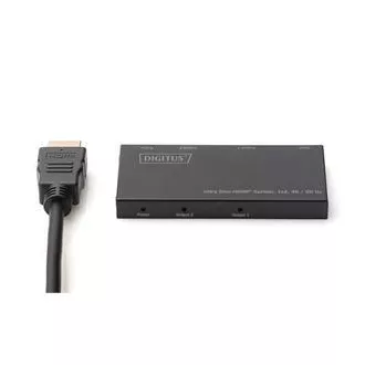 Digitus Ultra Thin HDMI Splitter, 1x2, 4K/60Hz HDR, HDCP 2.2, 18 Gbps, Micro USB powered Digitus Ultra Thin HDMI Splitter, 1x2, 4K/60Hz HDR, HDCP 2.2, 18 Gbps, Micro USB powered
