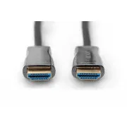 Digitus AOC HDMI Hybrid Fiber Anschlusskabel, Typ A M/M, 15 m, UHD 4K@60 Hz, CE, gold, bl