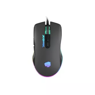Fury Gaming Mouse Scrapper, Gaming, 6400DPI, USB, optisch, kabelgebunden, RGB, 7 Tasten, Kabellänge 1,6m, schwarz Fury Gaming Mouse Scrapper, Gaming, 6400DPI, USB, optisch, kabelgebunden, RGB, 7 Tasten, Kabellänge 1,6m, schwarz