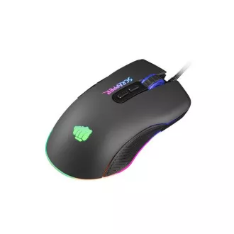 Fury Gaming Mouse Scrapper, Gaming, 6400DPI, USB, optisch, kabelgebunden, RGB, 7 Tasten, Kabellänge 1,6m, schwarz Fury Gaming Mouse Scrapper, Gaming, 6400DPI, USB, optisch, kabelgebunden, RGB, 7 Tasten, Kabellänge 1,6m, schwarz
