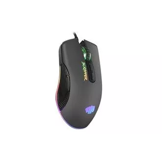 Fury Gaming Mouse Scrapper, Gaming, 6400DPI, USB, optisch, kabelgebunden, RGB, 7 Tasten, Kabellänge 1,6m, schwarz Fury Gaming Mouse Scrapper, Gaming, 6400DPI, USB, optisch, kabelgebunden, RGB, 7 Tasten, Kabellänge 1,6m, schwarz