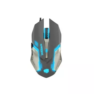 Fury Gaming Mouse Warrior, Gaming, 3200DPI, USB, optisch, kabelgebunden, RGB, 6 Tasten, Kabellänge 1,5m, schwarz Fury Gaming Mouse Warrior, Gaming, 3200DPI, USB, optisch, kabelgebunden, RGB, 6 Tasten, Kabellänge 1,5m, schwarz