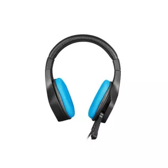 Fury Gaming Headset mit Mikrofon Phantom, kabelgebunden, RGB, USB, Klinke 3,5mm, Kabellänge 2m, schwarz