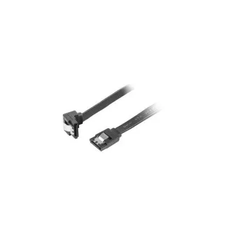 LANBERG SATA III Datenkabel (6GB/S) F/F 50cm, gewinkelt, Metallverriegelung, schwarz LANBERG SATA III Datenkabel (6GB/S) F/F 50cm, gewinkelt, Metallverriegelung, schwarz