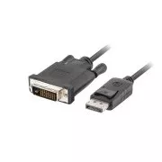 LANBERG DisplayPort 1.2 auf DVI-D Anschlusskabel (24 1), M/M, Länge 1,8m, Dual Link, schwarz