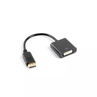 LANBERG DisplayPort (M) 1.2 auf DVI-I (F) Adapter (24 5), Dual Link