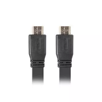 LANBERG HDMI M/M 2.0 Flachkabel 1,8m 4K, schwarz LANBERG HDMI M/M 2.0 Flachkabel 1,8m 4K, schwarz
