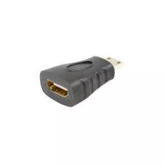 LANBERG HDMI (F) auf HDMI MINI (M) Adapter, schwarz