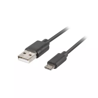 LANBERG USB Micro (M) auf USB-A (M) 2.0 Kabel 3m, schwarz, Schnellladung 3.0 LANBERG USB Micro (M) auf USB-A (M) 2.0 Kabel 3m, schwarz, Schnellladung 3.0