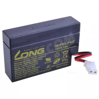 Avacom Langer Akku 12V 0,7Ah Bleiakku AMP