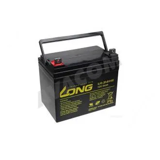 AVACOM Long Batterie 12 V, 34 Ah, Blei-Säure-Akku, Deep-Cycle, AGM, F4 AVACOM Long Batterie 12 V, 34 Ah, Blei-Säure-Akku, Deep-Cycle, AGM, F4