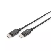 Digitus DisplayPort 1.2 Anschlusskabel, DP M/M, 2,0 m, mit Verriegelung, Ultra HD 4K, bl