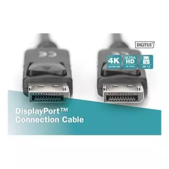 Digitus DisplayPort 1.2 Anschlusskabel, DP M/M, 2,0 m, mit Verriegelung, Ultra HD 4K, bl Digitus DisplayPort 1.2 Anschlusskabel, DP M/M, 2,0 m, mit Verriegelung, Ultra HD 4K, bl