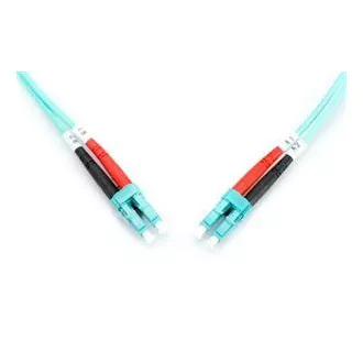 DIGITUS Glasfaser Patchkabel, LC auf LC, Multimode, OM3, 50/125 µ, Duplex Länge 1m