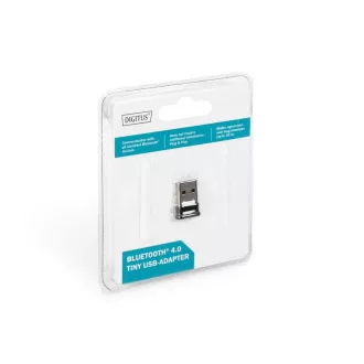 Digitus USB Bluetooth V4.0 EDR micro Adapter, Broadcom 20702 Chipsatz, Win 7, Vista Digitus USB Bluetooth V4.0 EDR micro Adapter, Broadcom 20702 Chipsatz, Win 7, Vista