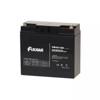 FUKAWA-Akku FW 18-12 U (12V; 18Ah; M5-Gewinde; Lebensdauer 5 Jahre)