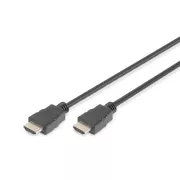 Digitus HDMI High Speed   Ethernet Anschlusskabel, 2x geschirmt, 3m