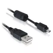 Delock USB 2.0 Kabel für Nikon 8pin UC-E6 USB 1.83m