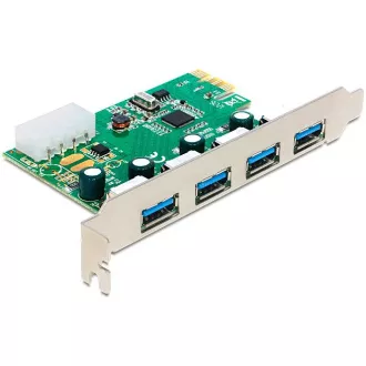 Delock PCI Express-Karte > 4 x USB 3.0 Delock PCI Express-Karte > 4 x USB 3.0