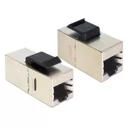 Delock Keystone-Modul RJ45-Buchse > RJ45-Buchse Cat.5, Verbinder