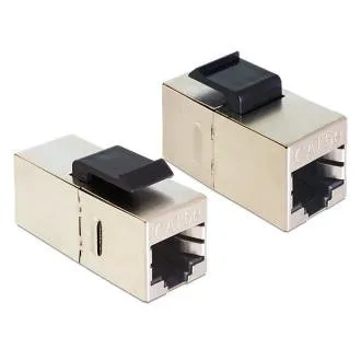 Delock Keystone-Modul RJ45-Buchse > RJ45-Buchse Cat.5, Verbinder Delock Keystone-Modul RJ45-Buchse > RJ45-Buchse Cat.5, Verbinder