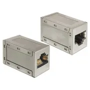 Delock RJ45 Buchse/Buchse Kat.6a Stecker