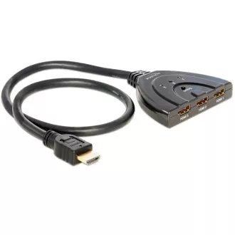 Delock HDMI 3 - 1 Bidirektionaler Schalter/Splitter Delock HDMI 3 - 1 Bidirektionaler Schalter/Splitter