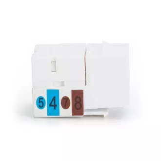 DIGITUS Keystone Jack CAT 5e, ungeschirmt RJ45 auf LSA, weiß DIGITUS Keystone Jack CAT 5e, ungeschirmt RJ45 auf LSA, weiß