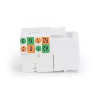 DIGITUS Keystone Jack CAT 5e, ungeschirmt RJ45 auf LSA, weiß DIGITUS Keystone Jack CAT 5e, ungeschirmt RJ45 auf LSA, weiß