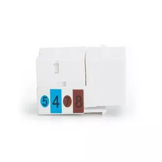 DIGITUS Keystone Jack CAT 5e, ungeschirmt RJ45 auf LSA, weiß DIGITUS Keystone Jack CAT 5e, ungeschirmt RJ45 auf LSA, weiß