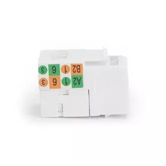 DIGITUS Keystone Jack CAT 5e, ungeschirmt RJ45 auf LSA, weiß DIGITUS Keystone Jack CAT 5e, ungeschirmt RJ45 auf LSA, weiß