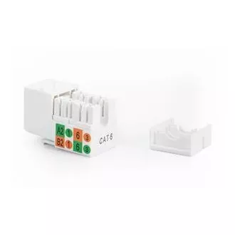 DIGITUS Keystone Jack CAT 5e, ungeschirmt RJ45 auf LSA, weiß DIGITUS Keystone Jack CAT 5e, ungeschirmt RJ45 auf LSA, weiß