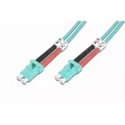 DIGITUS Glasfaser Patchkabel, LC auf LC, Multimode, OM3, 50/125 µ, Duplex Länge 3m