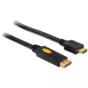 Delock DisplayPort-Stecker auf HDMI-Stecker, Länge 3m