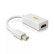 Delock DisplayPort mini (Stecker) auf HDMI A (Buchse) Adapter, weiß