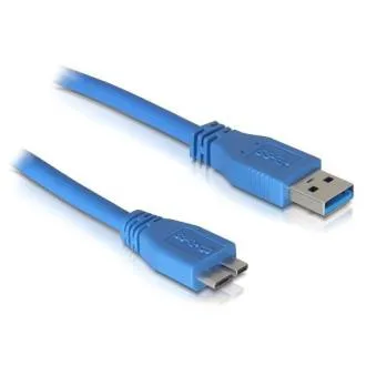 Delock USB 3.0-Kabel, A-Stecker/Micro-Stecker, Länge 3 m Delock USB 3.0-Kabel, A-Stecker/Micro-Stecker, Länge 3 m
