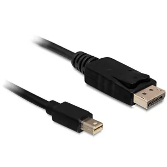 Delock DisplayPort mini (Stecker) auf Displayport (Stecker) Kabel, 1 Meter Delock DisplayPort mini (Stecker) auf Displayport (Stecker) Kabel, 1 Meter