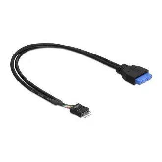 DeLock USB 3.0 19-Pin Buchse auf USB 2.0 8-Pin Stecker Adapter