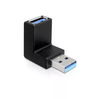 DeLock USB 3.0 Stecker auf USB 3.0 Buchse im 90° Winkel vertikal DeLock USB 3.0 Stecker auf USB 3.0 Buchse im 90° Winkel vertikal