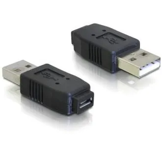Delock-Adapter von Micro-USB-A B-Buchse auf USB-A-Stecker Delock-Adapter von Micro-USB-A B-Buchse auf USB-A-Stecker