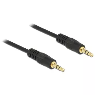 Delock Stereo-Klinkenkabel 3,5 mm 3-polig männlich 3 m schwarz Delock Stereo-Klinkenkabel 3,5 mm 3-polig männlich 3 m schwarz